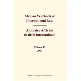 Yusuf | African Yearbook of International Law / Annuaire Africain de Droit International, Volume 15 (2007) | Buch | 978-90-04-17432-0 | sack.de