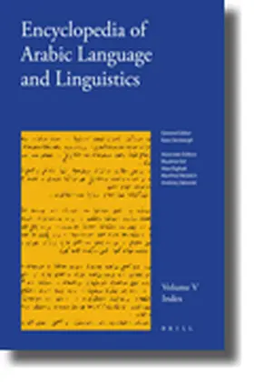  Encyclopedia of Arabic Language and Linguistics, Volume 5: Index | Buch |  Sack Fachmedien