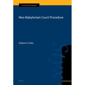 Holtz | Neo-Babylonian Court Procedure | Buch | 978-90-04-17496-2 | sack.de