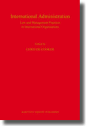 Cooker |  International Administration: Law and Management Practices in International Organisations | Buch |  Sack Fachmedien