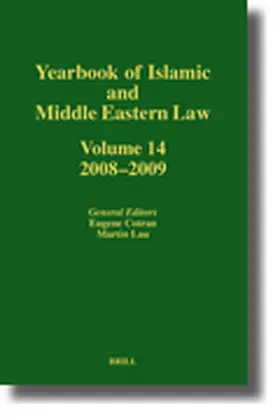 Cotran / Lau |  Yearbook of Islamic and Middle Eastern Law, Volume 14 (2008-2009) | Buch |  Sack Fachmedien