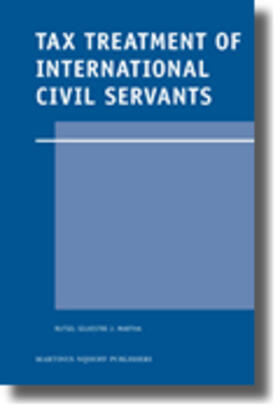 Martha | Tax Treatment of International Civil Servants | Buch | 978-90-04-17844-1 | sack.de