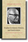 Goitein |  Studies in Islamic History and Institutions | Buch |  Sack Fachmedien