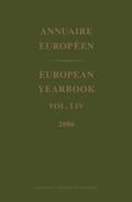  European Yearbook / Annuaire Européen, Volume 57 (2009) | Buch |  Sack Fachmedien