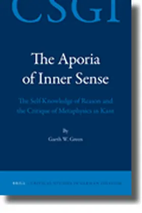 Green |  The Aporia of Inner Sense | Buch |  Sack Fachmedien