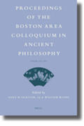 Gurtler / Wians |  Proceedings of the Boston Area Colloquium in Ancient Philosophy | Buch |  Sack Fachmedien