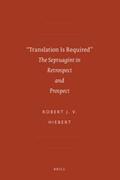 Hiebert |  "Translation Is Required" | Buch |  Sack Fachmedien
