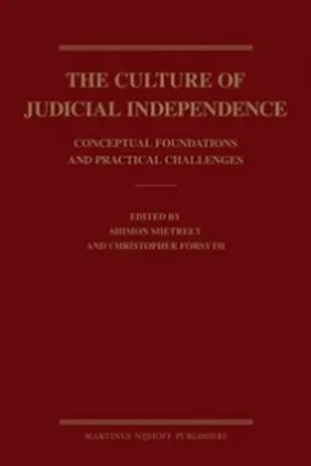 Shetreet / Forsyth |  The Culture of Judicial Independence | Buch |  Sack Fachmedien