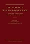Shetreet / Forsyth |  The Culture of Judicial Independence: Conceptual Foundations and Practical Challenges | Buch |  Sack Fachmedien