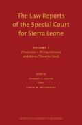 Jalloh / Meisenberg |  The Law Reports of the Special Court for Sierra Leone (2 Vols.): Volume I: Prosecutor V. Brima, Kamara and Kanu (the Afrc Case) (Set of 2) | Buch |  Sack Fachmedien