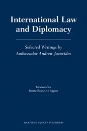 Jacovides |  International Law and Diplomacy | Buch |  Sack Fachmedien