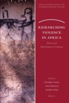Cramer / Hammond / Pottier |  Researching Violence in Africa | Buch |  Sack Fachmedien