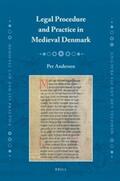 Andersen |  Legal Procedure and Practice in Medieval Denmark | Buch |  Sack Fachmedien