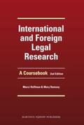 Hoffman / Rumsey |  International and Foreign Legal Research: A Coursebook. Second Edition | Buch |  Sack Fachmedien