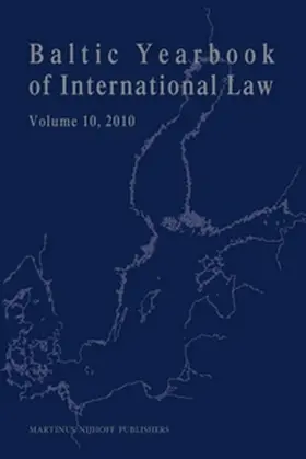 Mälksoo / Ziemele / Zalimas |  Baltic Yearbook of International Law, Volume 10 (2010) | Buch |  Sack Fachmedien