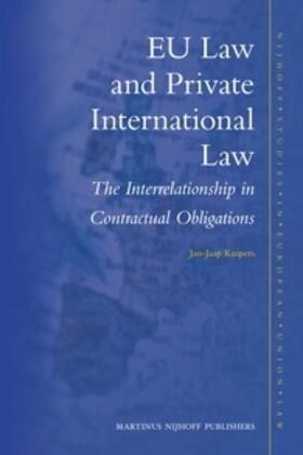 Kuipers |  EU Law and Private International Law | Buch |  Sack Fachmedien