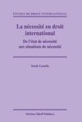 Cassella |  La Nécessité En Droit International: de l'État de Nécessité Aux Situations de Nécessité | Buch |  Sack Fachmedien