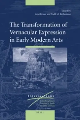  The Transformation of Vernacular Expression in Early Modern Arts | Buch |  Sack Fachmedien