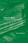 Tombazos |  Time in Marx: The Categories of Time in Marx's Capital | Buch |  Sack Fachmedien