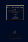 Bogdandy / Wolfrum |  Max Planck Yearbook of United Nations Law, Volume 15 (2011) | Buch |  Sack Fachmedien