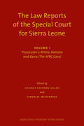 Jalloh / Meisenberg |  Law Reports of the Special Court for Sierra Leone (SET) | Buch |  Sack Fachmedien