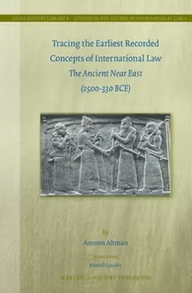 Altman |  Tracing the Earliest Recorded Concepts of International Law | Buch |  Sack Fachmedien