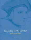 Hirsch Ballin |  Law, Justice, and the Individual | Buch |  Sack Fachmedien
