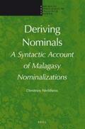 Ntelitheos |  Deriving Nominals: A Syntactic Account of Malagasy Nominalizations | Buch |  Sack Fachmedien