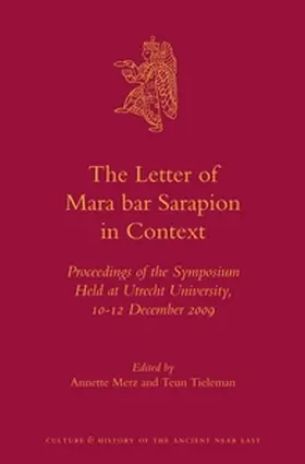 Merz / Tieleman |  The Letter of Mara Bar Sarapion in Context | Buch |  Sack Fachmedien