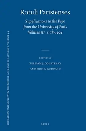 Courtenay / Goddard |  Rotuli Parisienses (2 Vols.) | Buch |  Sack Fachmedien