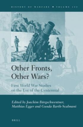 Burgschwentner / Egger / Barth-Scalmani |  Other Fronts, Other Wars?: First World War Studies on the Eve of the Centennial | Buch |  Sack Fachmedien