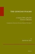 Stec |  The Genizah Psalms | Buch |  Sack Fachmedien