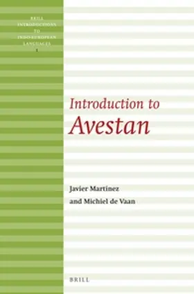 Vaan / Martínez García |  Introduction to Avestan | Buch |  Sack Fachmedien