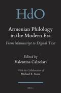 Calzolari |  Armenian Philology in the Modern Era: From Manuscript to Digital Text | Buch |  Sack Fachmedien