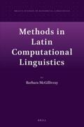 McGillivray |  Methods in Latin Computational Linguistics | Buch |  Sack Fachmedien