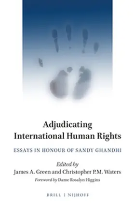 Green / Waters |  Adjudicating International Human Rights | Buch |  Sack Fachmedien