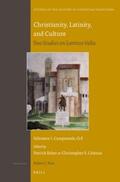 Camporeale / Baker / Celenza |  Christianity, Latinity, and Culture: Two Studies on Lorenzo Valla | Buch |  Sack Fachmedien
