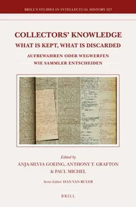  Collectors' Knowledge: What Is Kept, What Is Discarded / Aufbewahren Oder Wegwerfen: Wie Sammler Entscheiden | Buch |  Sack Fachmedien