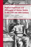Crignon / Zelle / Allocca |  Medical Empiricism and Philosophy of Human Nature in the 17th and 18th Century | Buch |  Sack Fachmedien