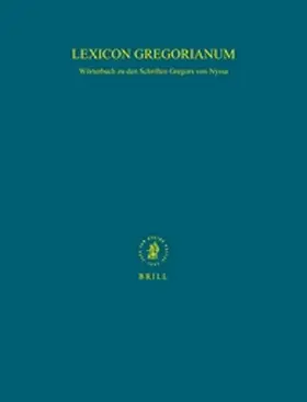 Mann |  Lexicon Gregorianum (10 Vols.) | Buch |  Sack Fachmedien