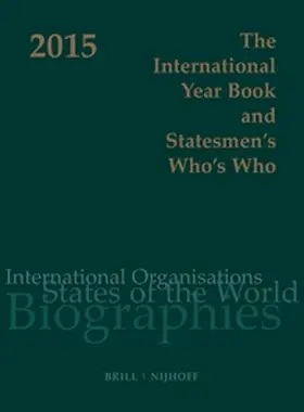 Dilworth / Stuart-Jones |  The International Year Book and Statesmen's Who's Who 2015 | Buch |  Sack Fachmedien