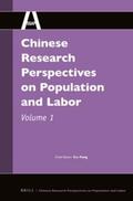Cai |  Chinese Research Perspectives on Population and Labor, Volume 1 | Buch |  Sack Fachmedien