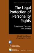 Oliphant / Pinghua / Lei |  The Legal Protection of Personality Rights: Chinese and European Perspectives | Buch |  Sack Fachmedien