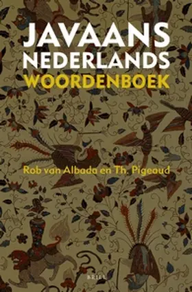 Albada / Pigeaud |  Javaans-Nederlands Woordenboek | Buch |  Sack Fachmedien