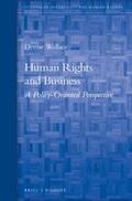 Wallace |  Human Rights and Business: A Policy-Oriented Perspective | Buch |  Sack Fachmedien