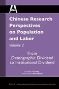 Cai / Wang |  Chinese Research Perspectives on Population and Labor, Volume 2 | Buch |  Sack Fachmedien