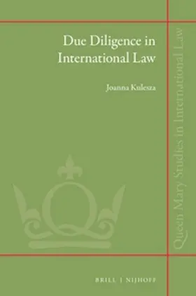 Kulesza |  Due Diligence in International Law | Buch |  Sack Fachmedien