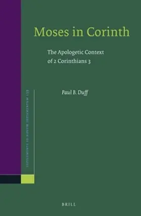 Duff |  Moses in Corinth | Buch |  Sack Fachmedien