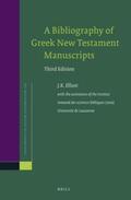 Elliott |  A Bibliography of Greek New Testament Manuscripts: Third Edition | Buch |  Sack Fachmedien
