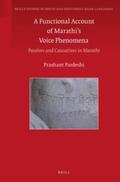 Pardeshi |  A Functional Account of Marathi's Voice Phenomena: Passives and Causatives in Marathi | Buch |  Sack Fachmedien